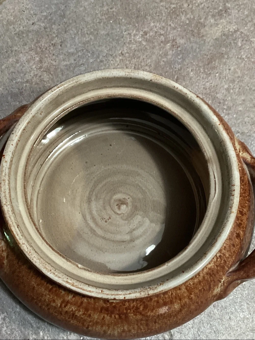 Stoneware Lidded Soup Tureen in Brown